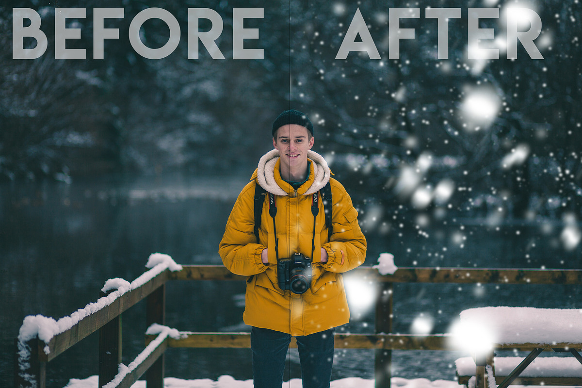 SALE-SNOW - Photoshop Overlay, a Layer Style Add-On by Design Aesthetic (Photo 2 of 7)