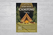 Camping Flyer Template, a Flyer Template by BrandPacks (Thumbnail 3 of 5)
