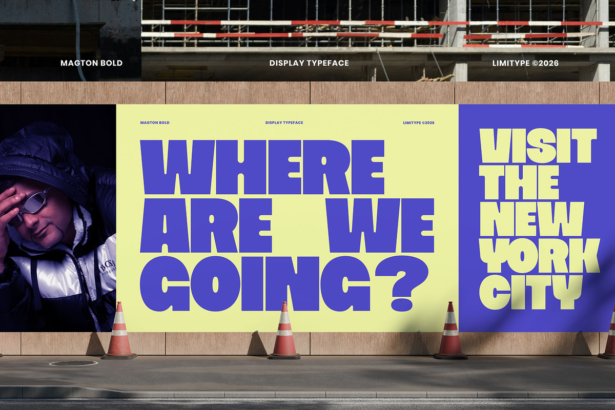 Magton - Bold Display Font, a Sans Serif Font by limitype (Photo 4 of 10)