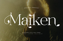 Maiken Modern Stylish Font