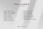 Editorial Airbnb Welcome Book Deck, a Presentation Template by batang (Thumbnail 3 of 4)