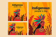 Indigenous Peoples Day, a Person Illustration by Idressart (Thumbnail 2 of 2)