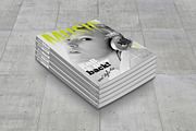 Magazine Cover Template 1, a Magazine Template by printdesignbundle (Thumbnail 1 of 2)