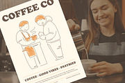 Hand-Drawn Coffee People, a Person Illustration by Vasya Kobelev (Thumbnail 3 of 11)