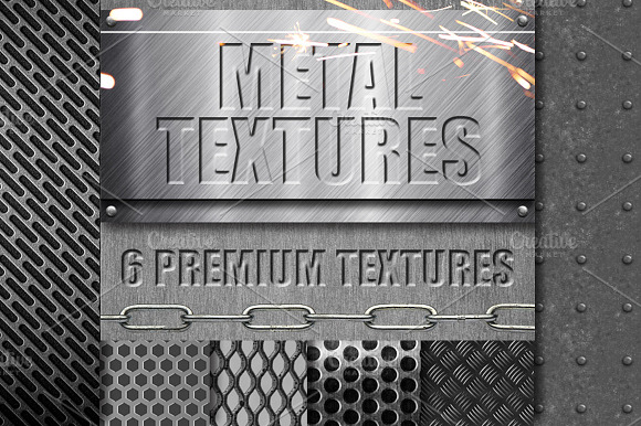 Metal Textures preview 4