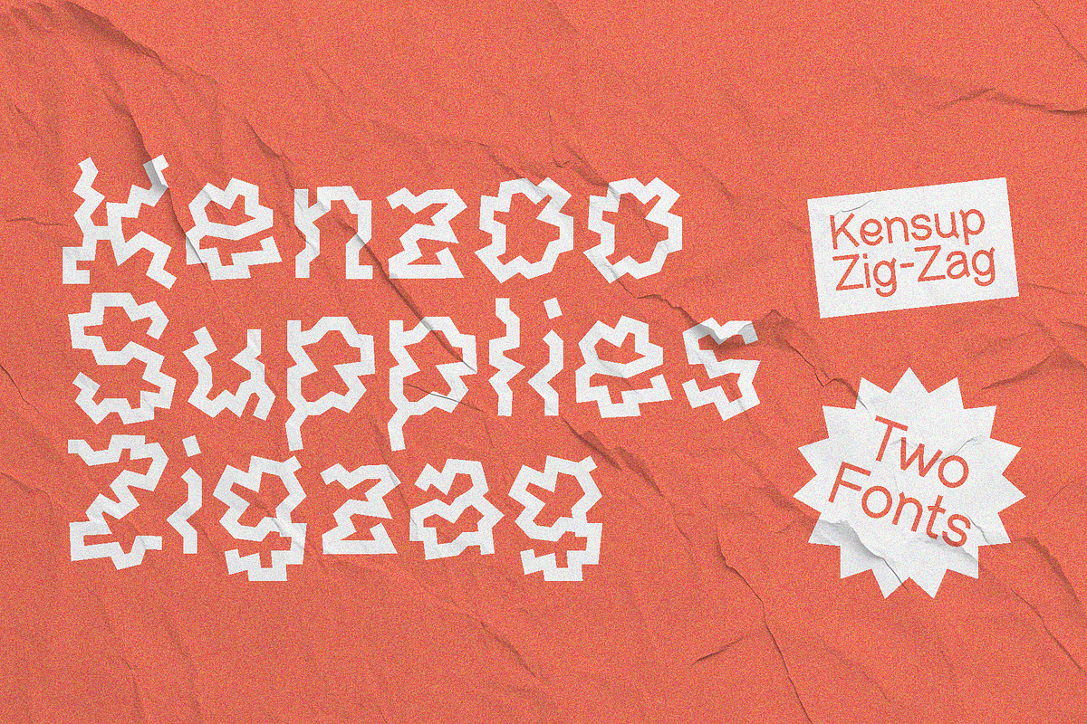 Kenzoo Supplies Playful Duo Font, a Sans Serif Font by Erifqizefont (Photo 7 of 15)