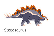 Dinosaurs, big ancient animals set, an Animal Illustration by PaperTrident (Thumbnail 12 of 19)