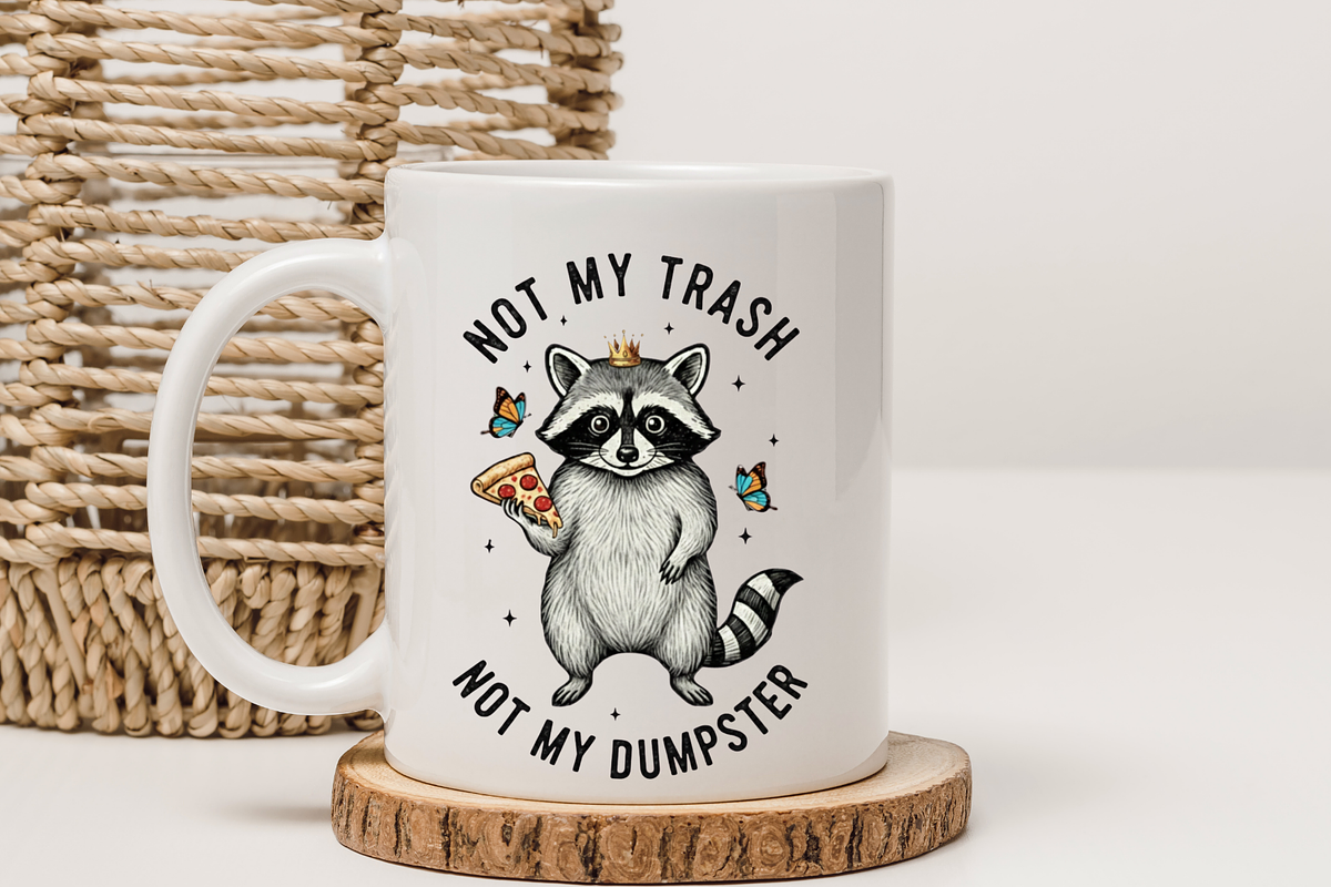 Not My Trash Not My Dumpster PNG, a Graphic by Vector Portal (Photo 3 of 3)