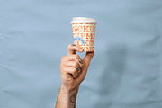 Everydays Coffee Cup in Hand Mockup, a Cups & Container Mockup by mockstar (Thumbnail 1 of 2)