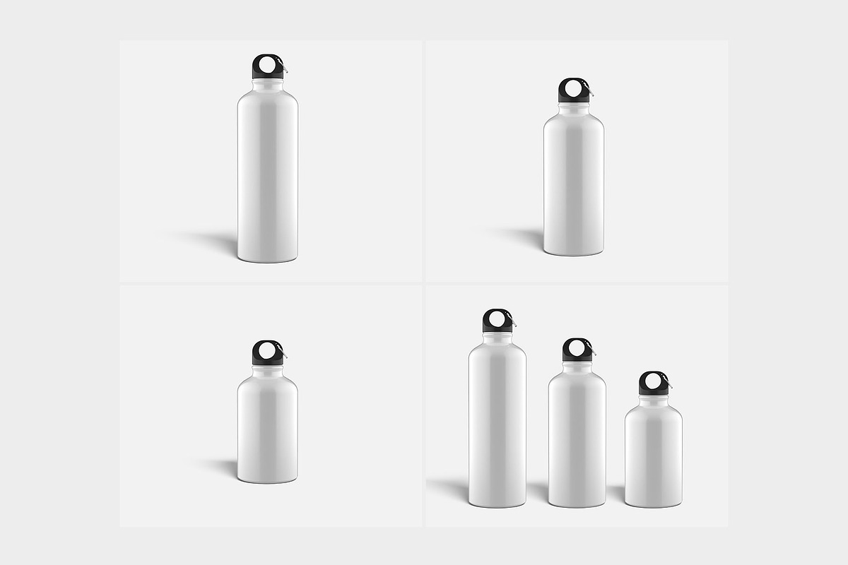 Water Bottle Mock-up, a Packaging Mockup by AlkStudio (Photo 7 of 7)