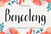 Bencoleng, a Script Font by Essentials Studio (Thumbnail 1 of 8)