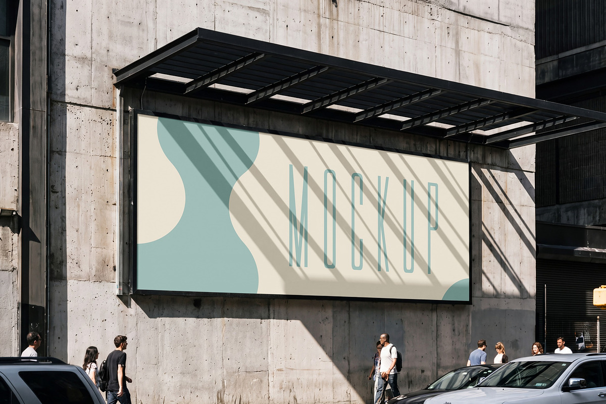 Outdoor Billboard Mockup Bundle, an Advertising Mockup by dpi (Photo 7 of 17)