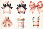Fashion Classy Elegant Woman Clipart, an Illustration by Libby Wishes (Thumbnail 6 of 6)