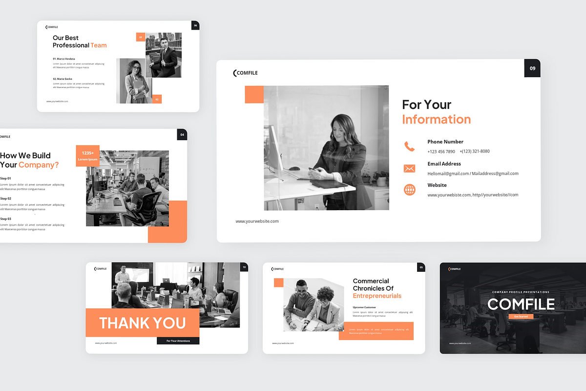 Comfile - Company Profile Keynote, a Presentation Template by SquidPixey (Photo 6 of 6)