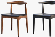 CH20 Elbow Chair 3d model, a Furniture 3D Model by 3dmitruk (Thumbnail 3 of 9)