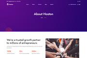 HostOn - HTML5 Hosting Template, a Bootstrap Template by ReformedTech (Thumbnail 3 of 9)