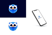 Gradient Modern Owl Logo Design, a Branding & Logo Template by Artnivora.Std (Thumbnail 1 of 4)