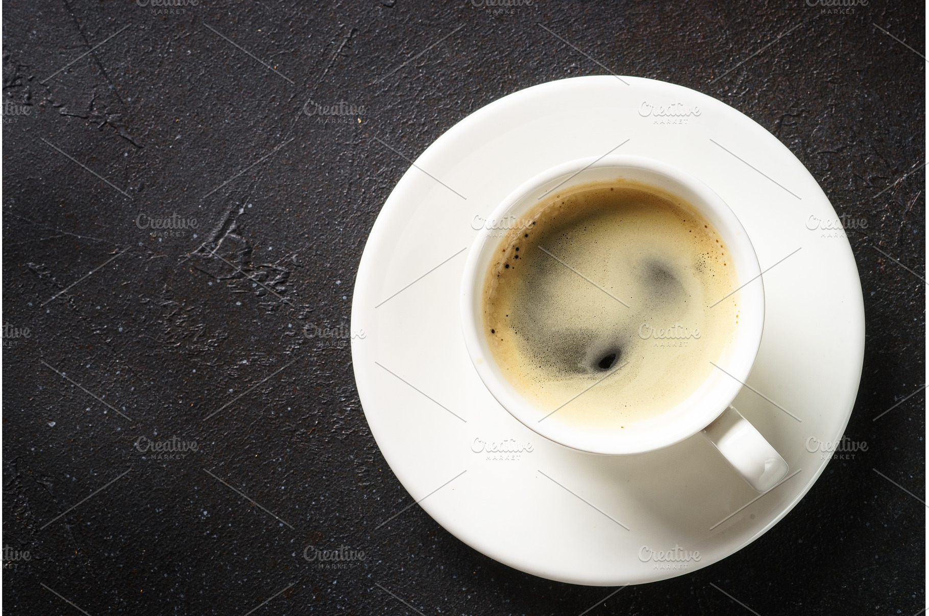 Coffee cup. espresso in white cup at, a Food & Drink Photo by Nadia-nb
