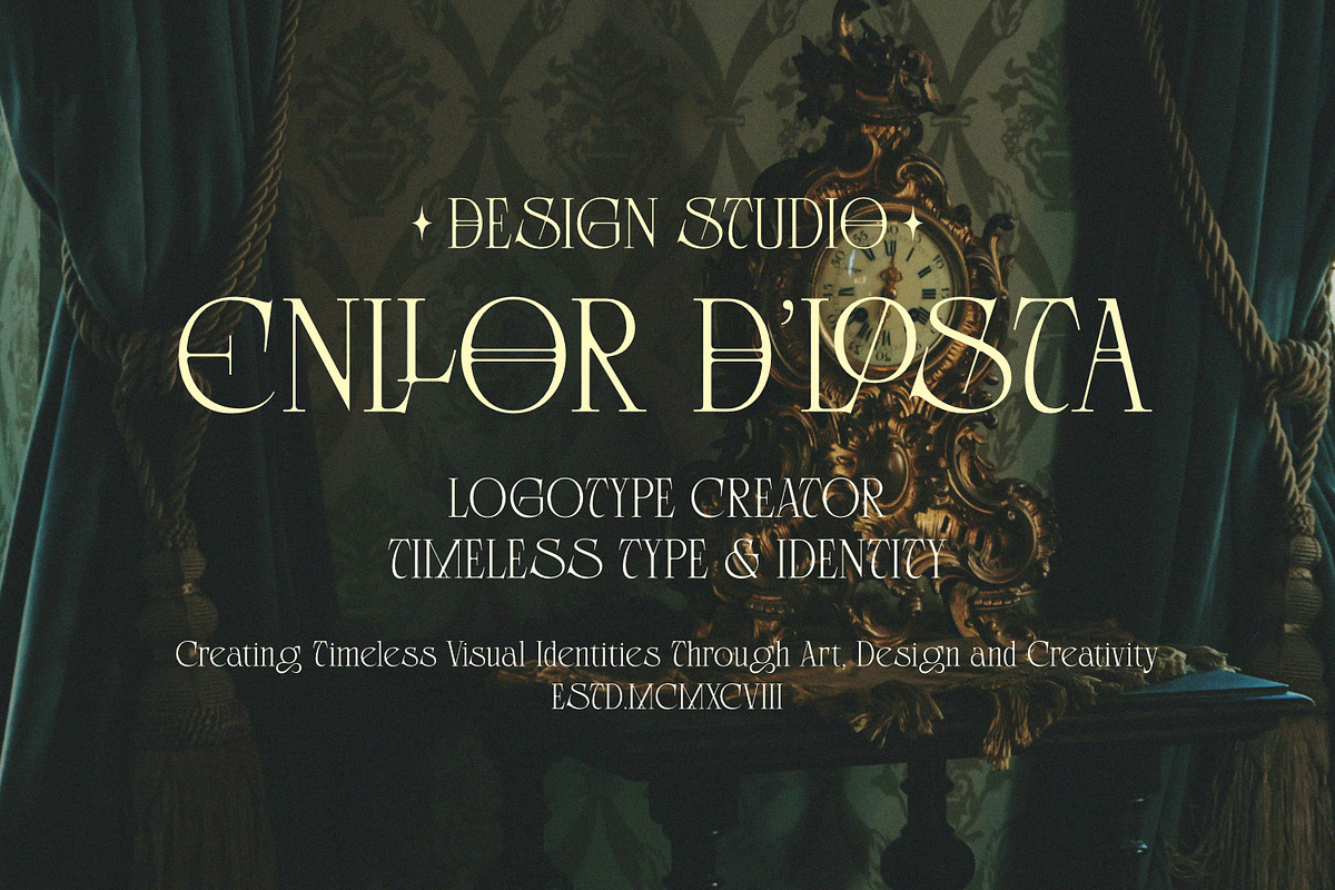 Roulos | Vintage Serif Display Font, a Serif Font by BlancaLab Studio (Photo 2 of 8)