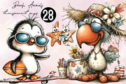 Beach Farm Animals PNG Clipart Set B, an Illustration by SVGArt (Thumbnail 1 of 9)