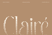 CS Belova Halfpixel, a Serif Font by Craft Supply Co. (Thumbnail 2 of 8)