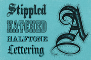 17 Old Type Graphic Styles, a Layer Style Add-On by Type Box (Thumbnail 5 of 9)