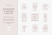 Feminine Hands Logo Templates, a Branding & Logo Template by On Point Studio (Thumbnail 1 of 6)
