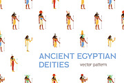 Egyptian gods seamless pattern, a Pattern Graphic by Good Studio (Thumbnail 1 of 4)