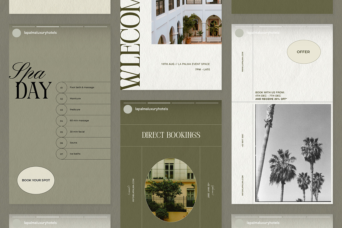 La Palma | Social Media Kit, a Social Media Template by The Template Depot (Photo 1 of 19)