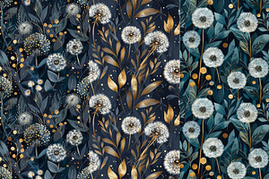 8 Luxurious Dandelion Patterns