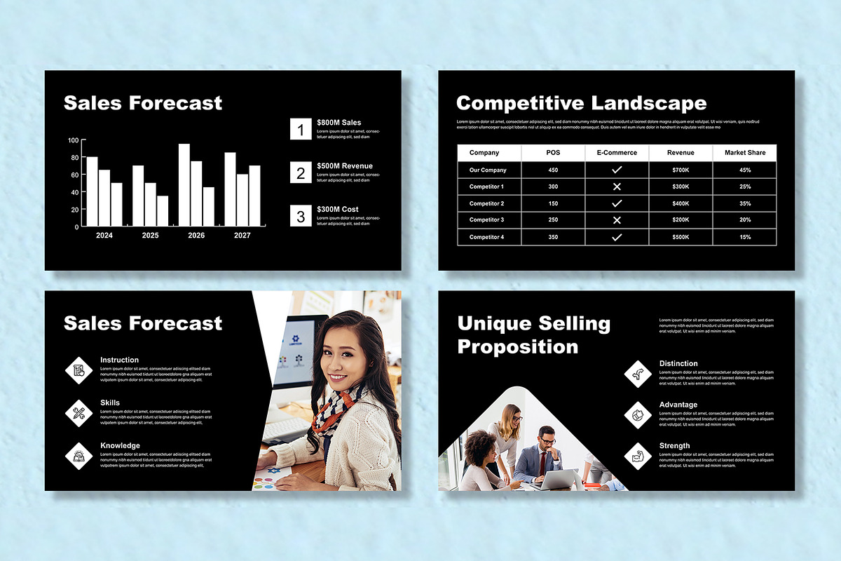 Business Plan Presentation Template, a Presentation Template by Mighty-Slide (Photo 5 of 6)