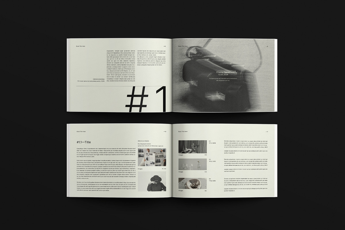 Editorial Magazine & Book Layout, a Magazine Template by Studio Monova (Photo 3 of 12)