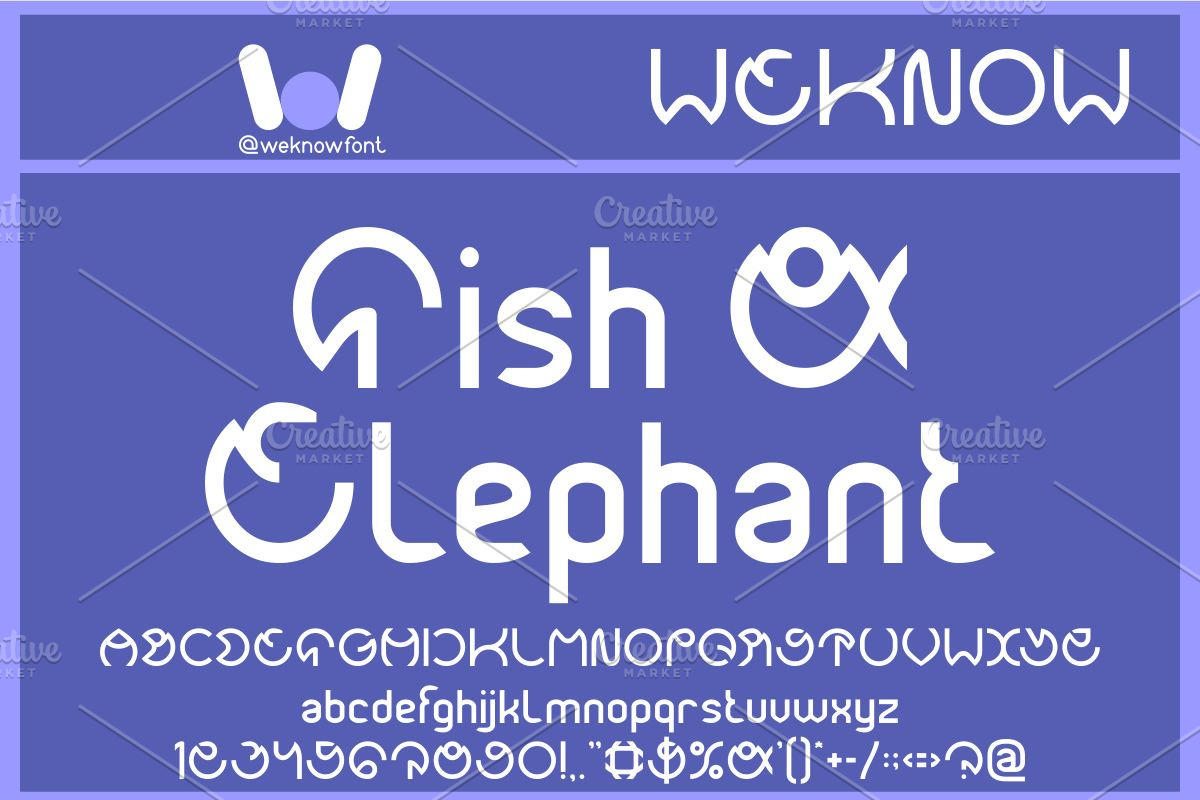 Super Hybrid font, a Font by weknow (Photo 3 of 8)