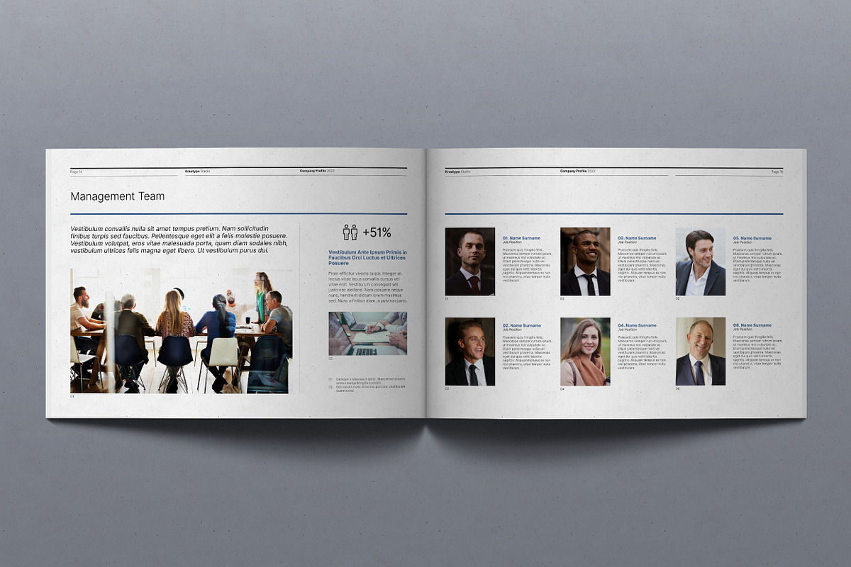 Kreatype Company Profile, a Brochure Template by Kreatype Studio (Photo 8 of 15)