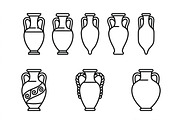Bundle Olive Oil Brand Icon Set, an Outline Icon by adenpinkstore (Thumbnail 1 of 15)