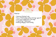 Blush & Ochre. Floral Patterns, a Pattern Graphic by PaperJamLab (Thumbnail 10 of 13)