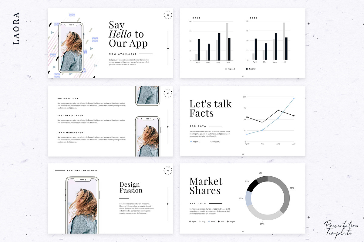 Laorah - Keynote Template, a Presentation Template by Slidehack (Photo 6 of 7)