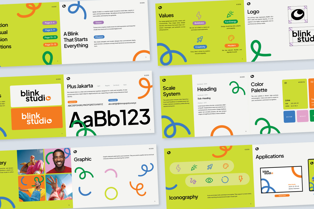 Brand System for Creative Teams, a Branding & Logo Template by twinstd (Photo 5 of 6)
