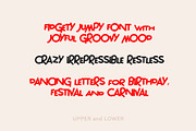 Fidget Font, a Sans Serif Font by artyway (Thumbnail 3 of 6)