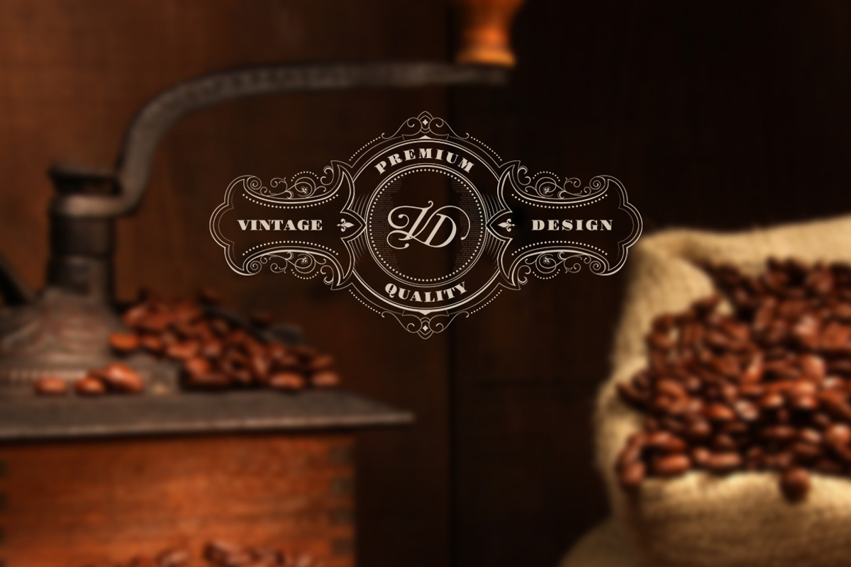 Vintage Logo Design Woodcut Style, a Branding \u0026 Logo Template by vatesdesign, image size:1200x800