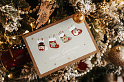 Christmas postcard mockup set 1 v2, a Print Template by Mocart (Thumbnail 10 of 14)