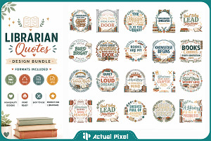 Librarian Quotes Bundle