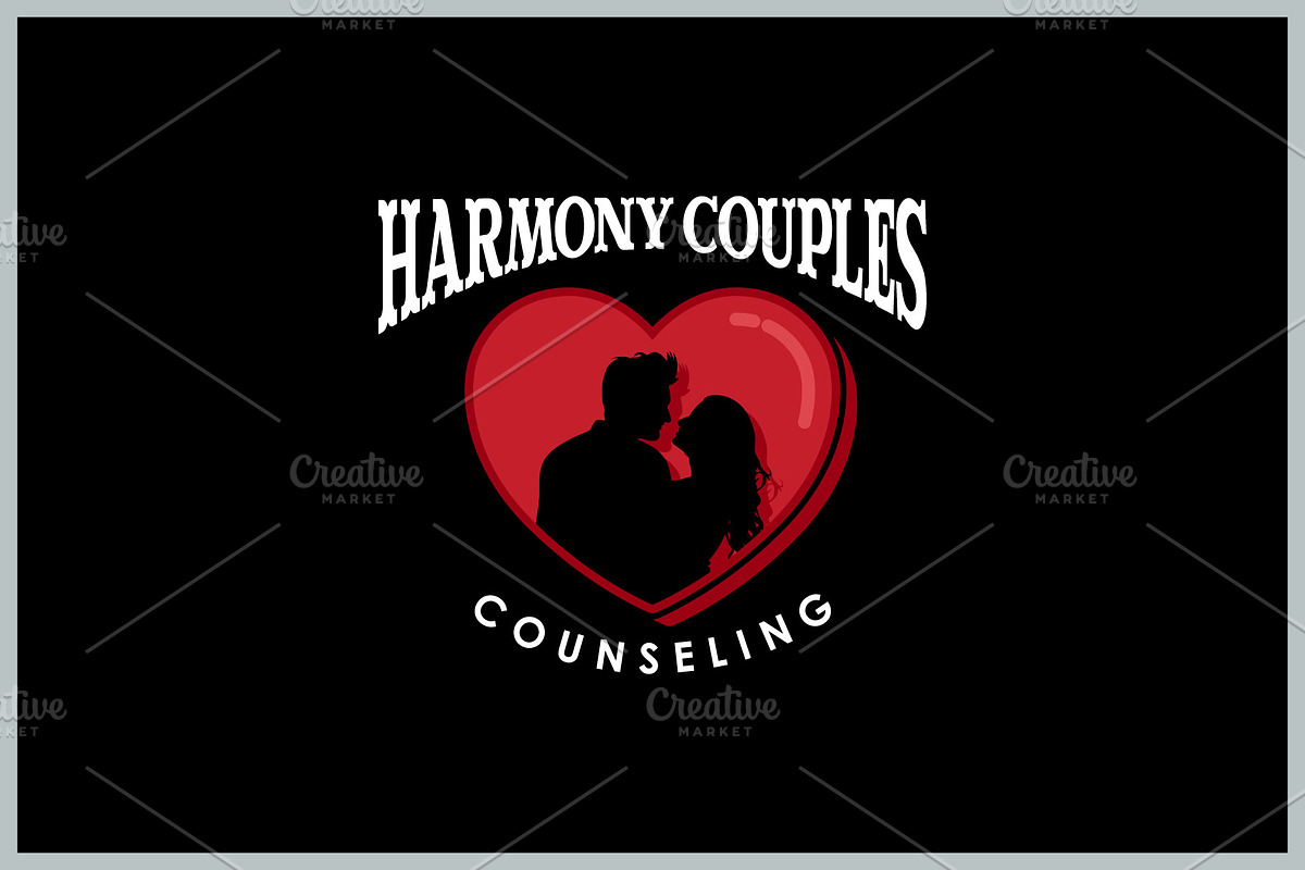 Marriage Counseling Company Logo, a Branding & Logo Template by Atlantis X Nurman Arbai (Photo 2 of 2)