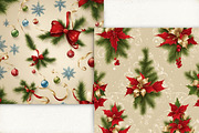Christmas Digital Paper Backgrounds, a Graphic by Catchy Ideaz (Thumbnail 2 of 3)