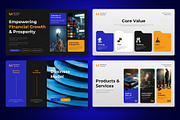 Mintflow Finance Powerpoint Template, a Presentation Template by ingenea market (Thumbnail 3 of 5)
