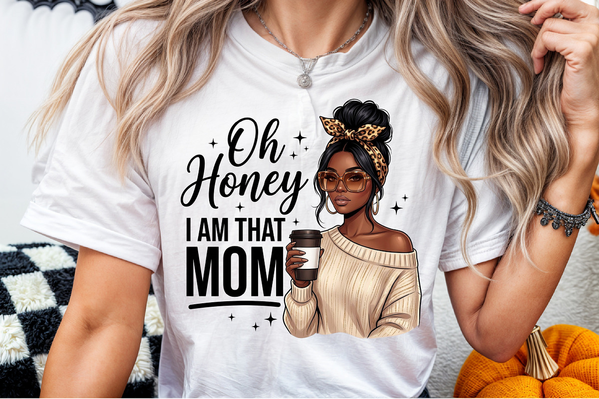 Leopard Mama Mothers Day Coffee Mom, a Seasonal Illustration by Sublimation Artist (Photo 6 of 9)