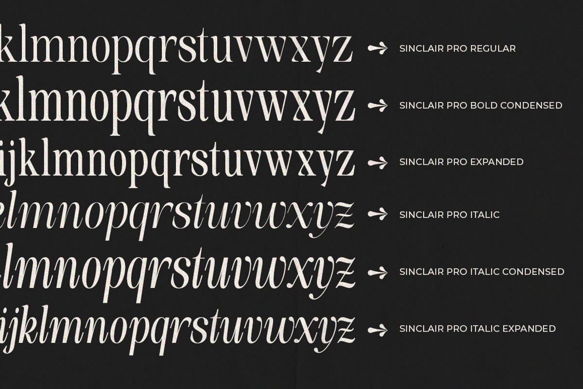 Sinclair Pro Obsession | 12 Font, a Serif Font by Natural Ink Studio (Photo 10 of 17)