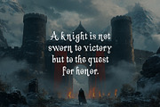 Arkana - Fantasy Typeface, a Blackletter Font by HipFonts (Thumbnail 3 of 8)