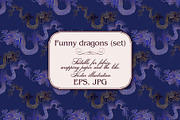 Funny dragons, a Pattern Graphic by Designs by Helen Trupak (Thumbnail 1 of 10)