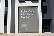 PSD mockup - industrial roller door, an Advertising Mockup by Tania Hearn Studio (Thumbnail 1 of 4)